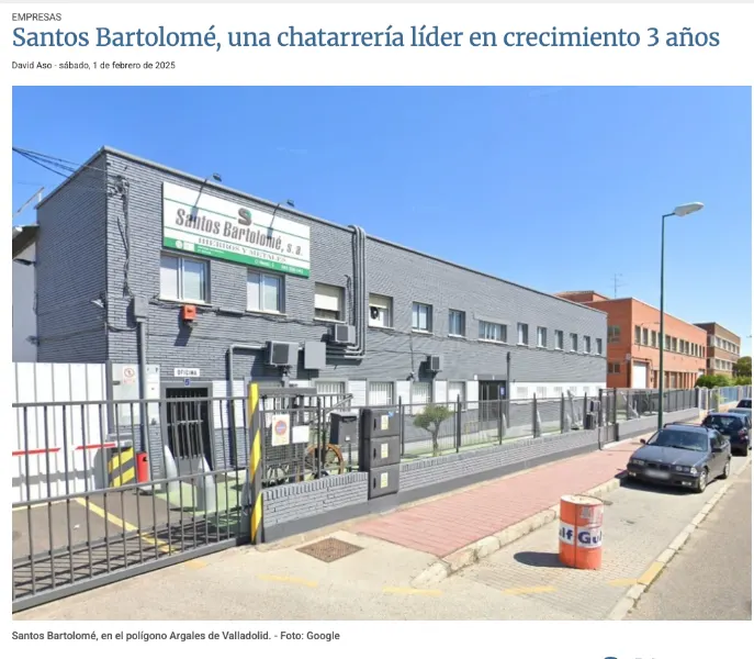 SANTOS BARTOLOMÉ, S.A. / CHATARRERÍA VALLADOLID - Valladolid
