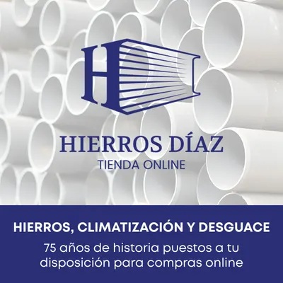 Tienda Online Hierros Díaz. Venta de Hierros, Climatización y Desguace - Cáceres
