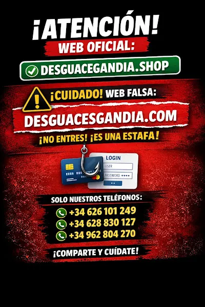 Desguace Gandia, S.L. - Gandia
