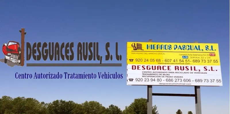 Desguaces Rusil, S.L. - Ávila