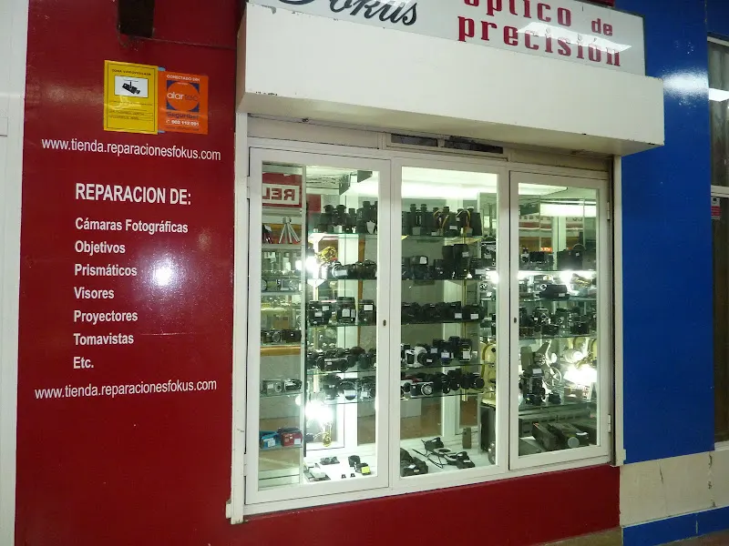 FOKUS REPARACIONES S.L. Reparación de cámaras fotográficas y objetivos en Madrid - Taller de reparación de cámaras en Madrid - foto 2