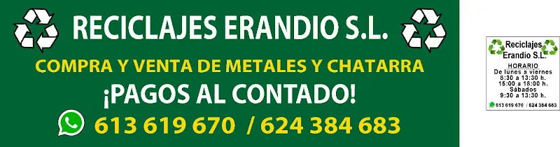 Reciclajes Hierros y Metales Erandio - Chatarrería en Sestao - foto 2