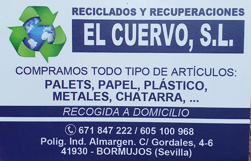 Reciclados Y Recuperaciones Cuervo,S.L. - Bormujos