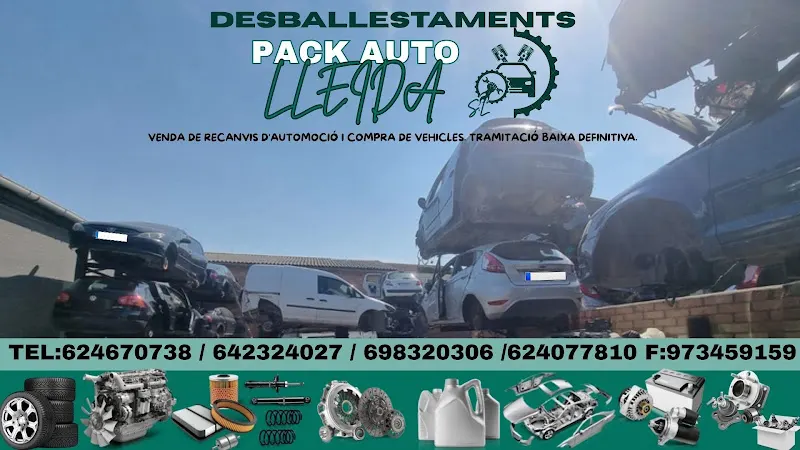 DESGUACE PACK AUTO SL - Balaguer
